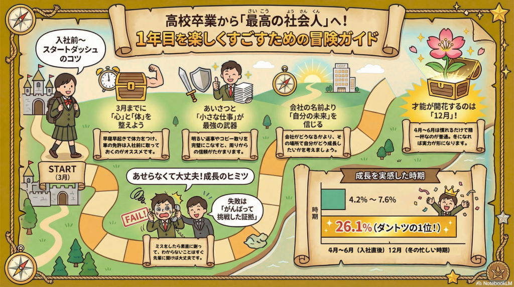 高校卒業から「最高の社会人」へ:教本には載っていない、新生活を劇的に変える5つの真実